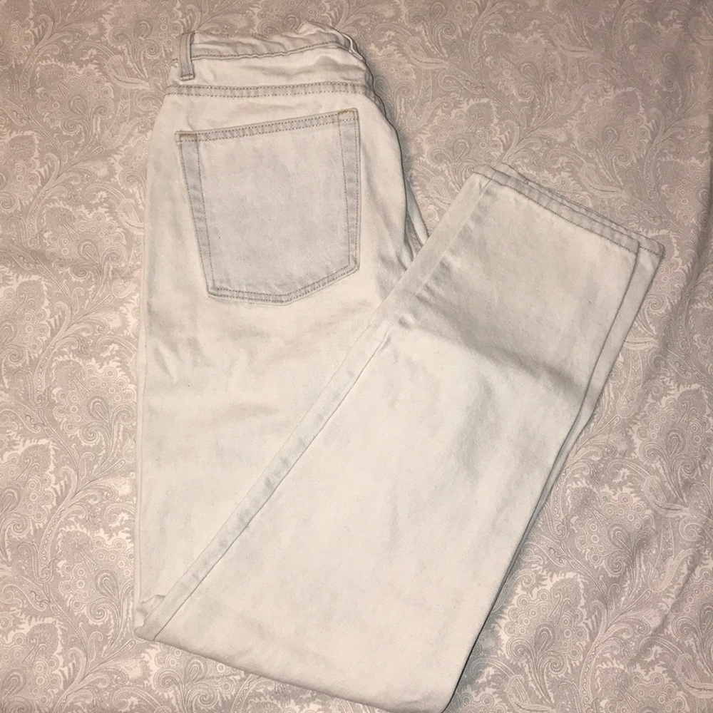 High Waisted Denim Pants